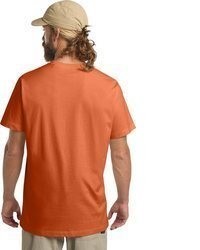 orange T-Shirt mit einem Rundhalsausschnitt von Jack Wolfskin