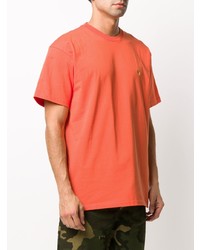 orange T-Shirt mit einem Rundhalsausschnitt von Carhartt WIP