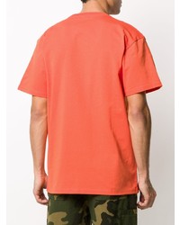 orange T-Shirt mit einem Rundhalsausschnitt von Carhartt WIP