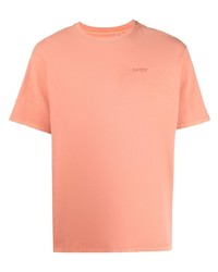 orange T-Shirt mit einem Rundhalsausschnitt von Levi's
