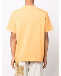 orange T-Shirt mit einem Rundhalsausschnitt von Carhartt WIP