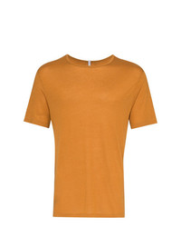 orange T-Shirt mit einem Rundhalsausschnitt von Lot78