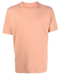 orange T-Shirt mit einem Rundhalsausschnitt von Maison Margiela