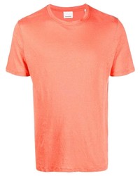 orange T-Shirt mit einem Rundhalsausschnitt von MARANT