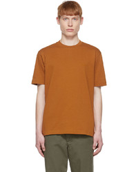 orange T-Shirt mit einem Rundhalsausschnitt von Norse Projects