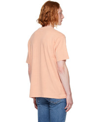 orange T-Shirt mit einem Rundhalsausschnitt von Levi's