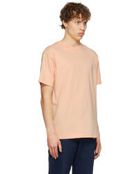 orange T-Shirt mit einem Rundhalsausschnitt von Dime