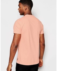 orange T-Shirt mit einem Rundhalsausschnitt von French Connection