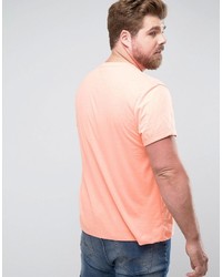 orange T-Shirt mit einem Rundhalsausschnitt von Asos