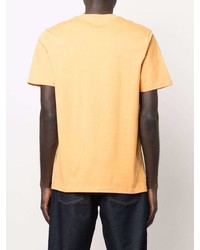 orange T-Shirt mit einem Rundhalsausschnitt von Carhartt WIP