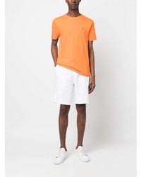 orange T-Shirt mit einem Rundhalsausschnitt von Polo Ralph Lauren