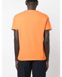 orange T-Shirt mit einem Rundhalsausschnitt von Polo Ralph Lauren