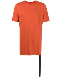 orange T-Shirt mit einem Rundhalsausschnitt von Rick Owens DRKSHDW
