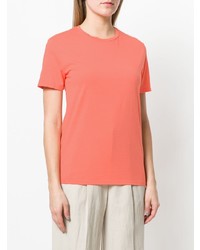 orange T-Shirt mit einem Rundhalsausschnitt von Aspesi