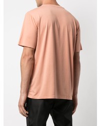 orange T-Shirt mit einem Rundhalsausschnitt von Descente Allterrain