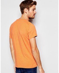 orange T-Shirt mit einem Rundhalsausschnitt von Jack Wills