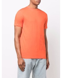 orange T-Shirt mit einem Rundhalsausschnitt von Karl Lagerfeld