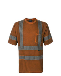 orange T-Shirt mit einem Rundhalsausschnitt von U.P.W.W.