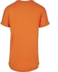 orange T-Shirt mit einem Rundhalsausschnitt von Urban Classics