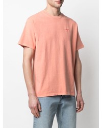 orange T-Shirt mit einem Rundhalsausschnitt von Levi's