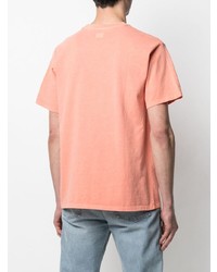 orange T-Shirt mit einem Rundhalsausschnitt von Levi's