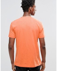 orange T-Shirt mit einem Rundhalsausschnitt von YMC