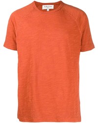 orange T-Shirt mit einem Rundhalsausschnitt von YMC