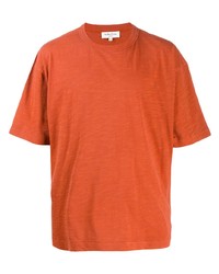 orange T-Shirt mit einem Rundhalsausschnitt von YMC