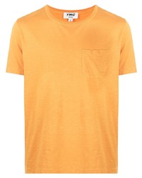 orange T-Shirt mit einem Rundhalsausschnitt von YMC