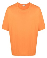 orange T-Shirt mit einem Rundhalsausschnitt von YMC