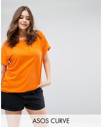 orange T-shirt von Asos