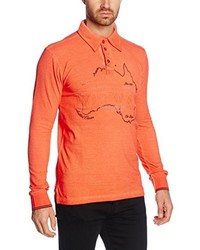 orange T-shirt von Geographical Norway