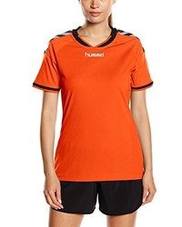 orange T-shirt von Hummel