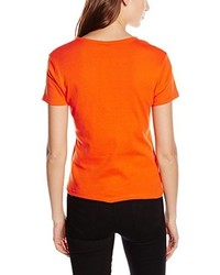 orange T-shirt