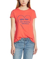 orange T-shirt von The hip Tee