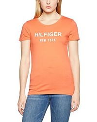 orange T-shirt von Tommy Hilfiger