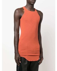 orange Trägershirt von Rick Owens