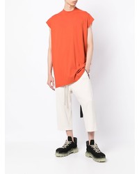 orange Trägershirt von Rick Owens DRKSHDW