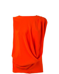 orange Trägershirt von Gianluca Capannolo