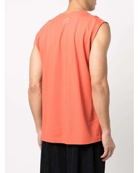 orange Trägershirt von Homme Plissé Issey Miyake