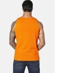 orange Trägershirt von Jan Vanderstorm
