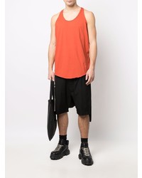 orange Trägershirt von Rick Owens DRKSHDW