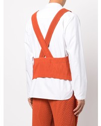 orange Trägershirt von Homme Plissé Issey Miyake