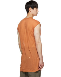 orange Trägershirt von Rick Owens