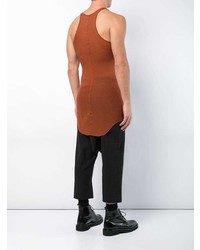 orange Trägershirt von Rick Owens