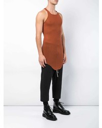 orange Trägershirt von Rick Owens