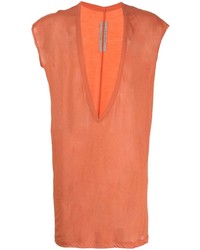 orange Trägershirt von Rick Owens