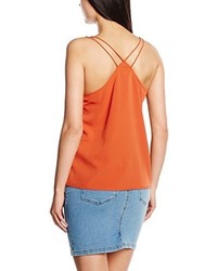 orange Trägershirt von Vero Moda