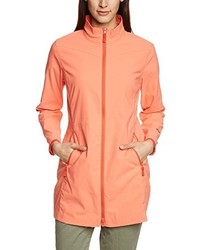 orange Trenchcoat von Eddie Bauer