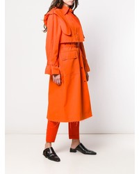 orange Trenchcoat von Eudon Choi